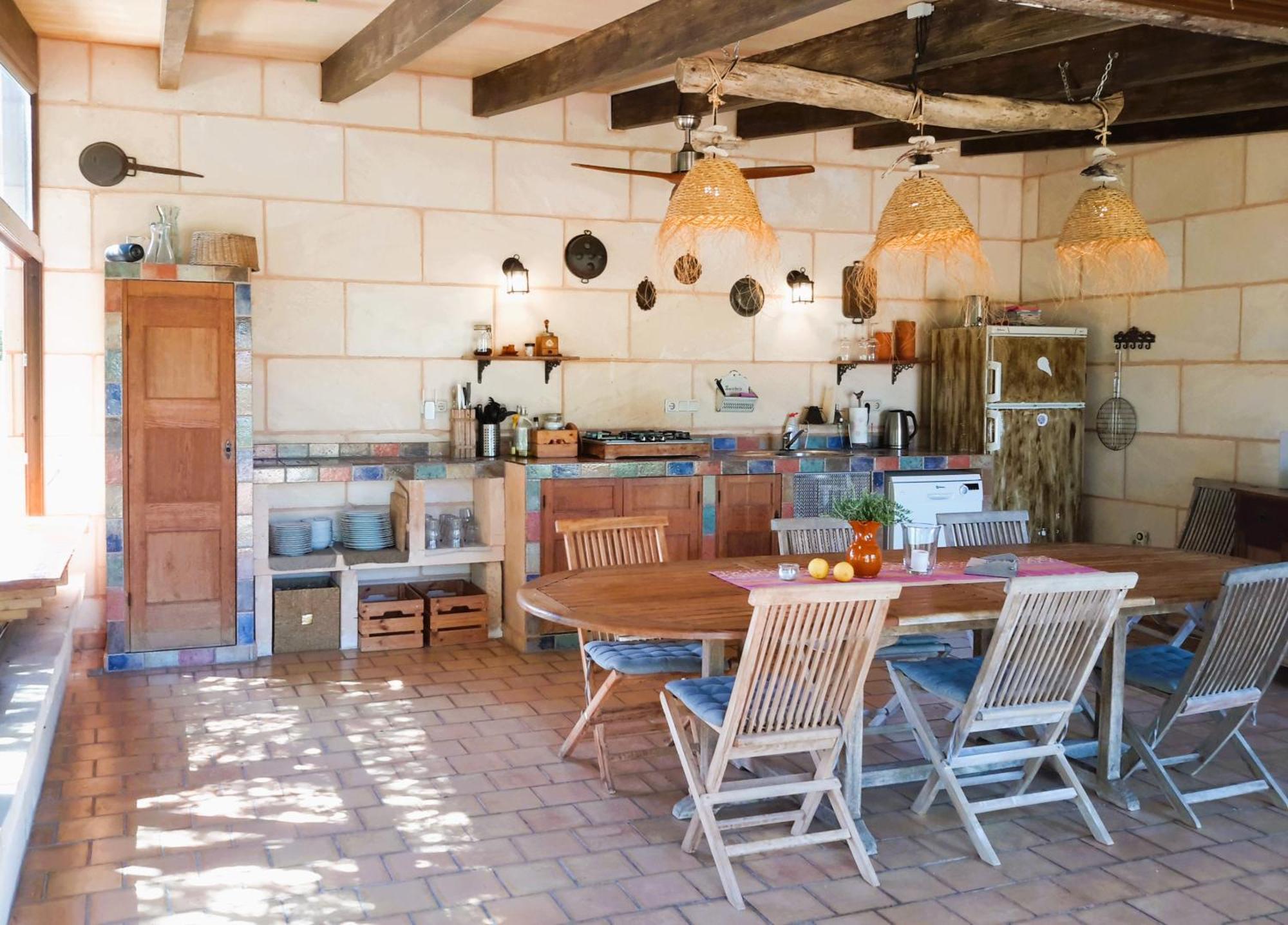 Finca Alqueria Fosca カンポス エクステリア 写真