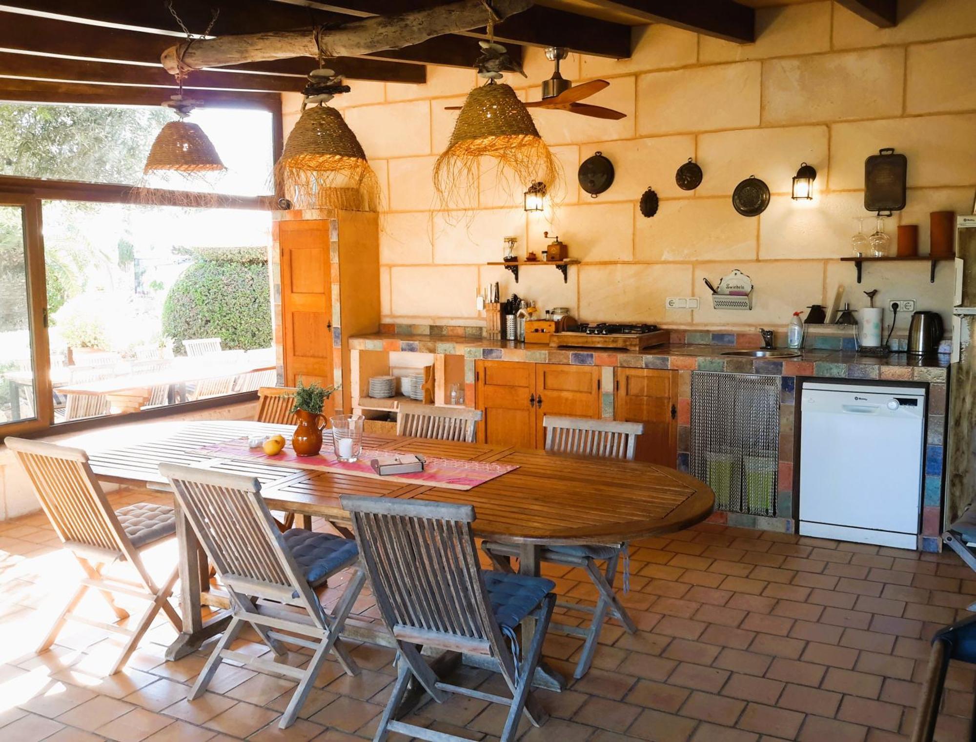 Finca Alqueria Fosca カンポス エクステリア 写真